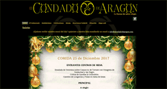 Desktop Screenshot of elcondadodearagon.com